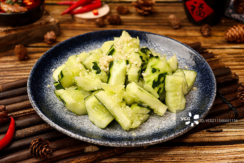 凉拌黄瓜图片素材