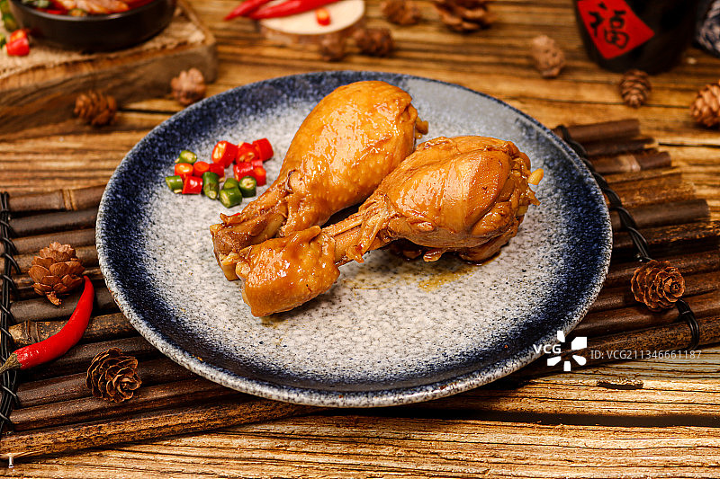 卤鸡腿图片素材