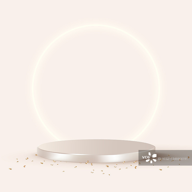 玫瑰金豪华3D产品背景图片素材