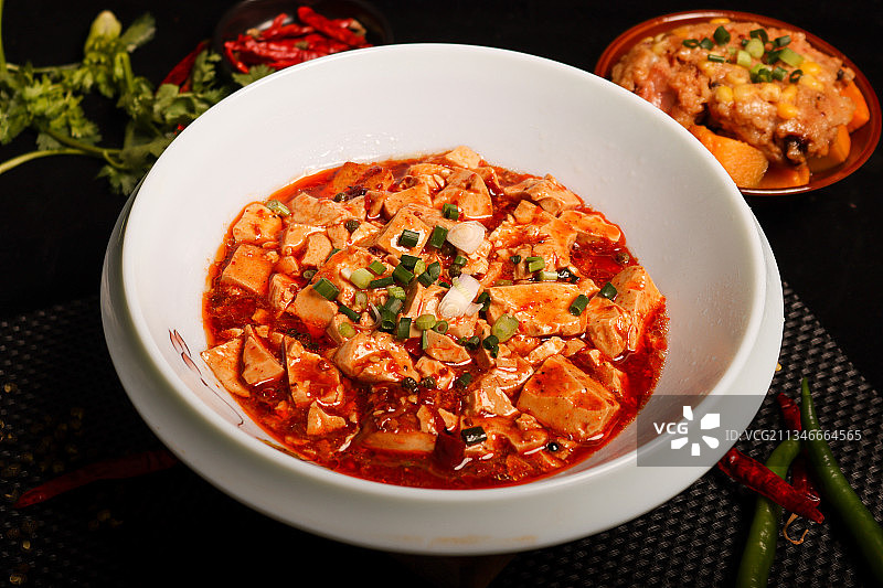 麻婆豆腐图片素材