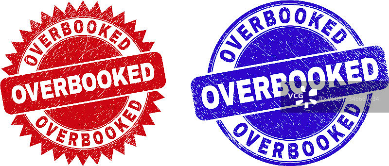 预订过多的圆形和花环水印图片素材