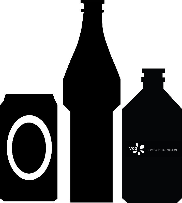 瓶子和罐子剪贴画图片素材