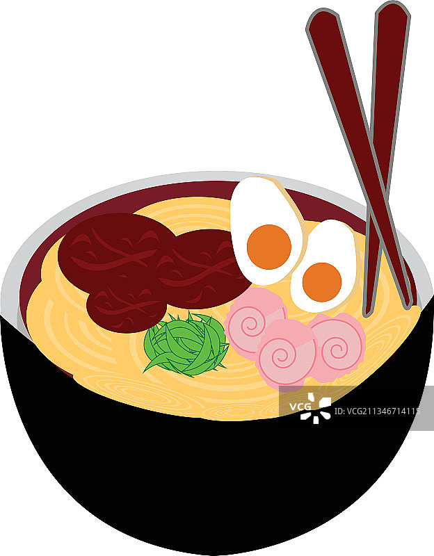 简约设计日式传统食物套餐图片素材