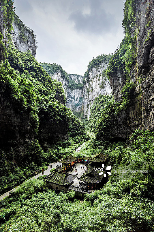 武隆天坑图片素材