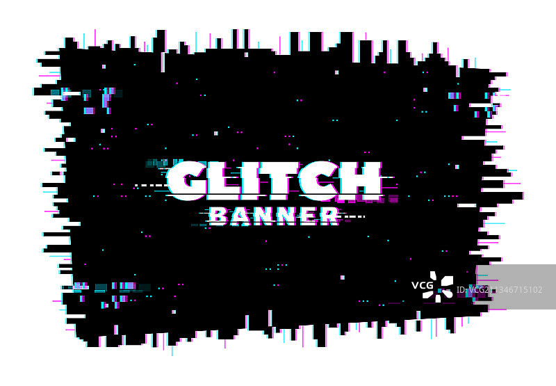 数字颜色失真故障噪点屏幕图片素材