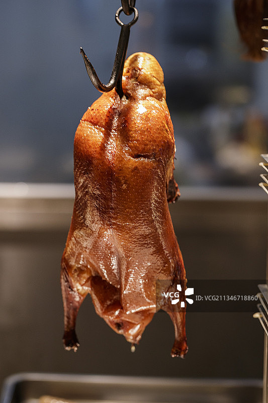 星级酒店高档自助餐烤鸭图片素材