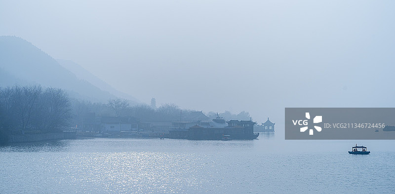 韵色山水+江苏省徐州市云龙湖风景名胜区云龙山图片素材