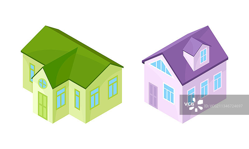 独立式房屋或住宅图片素材