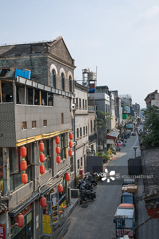 北京粮食店街图片素材