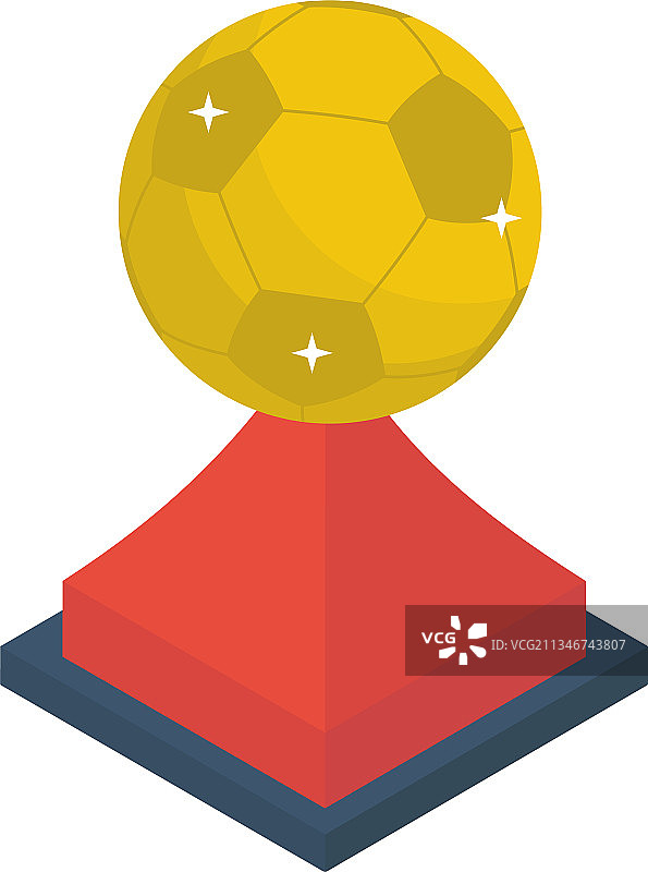 足球奖杯图片素材