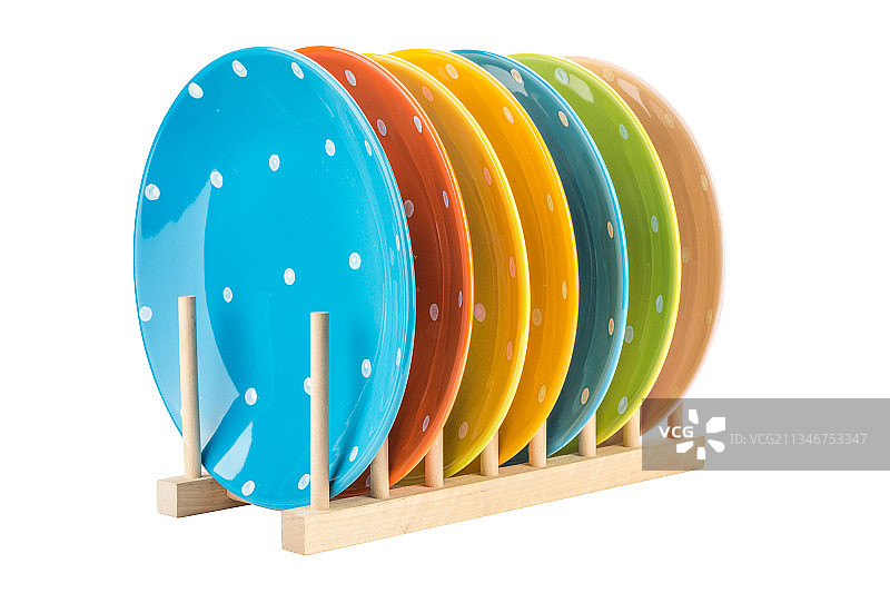 彩色瓷盘图片素材