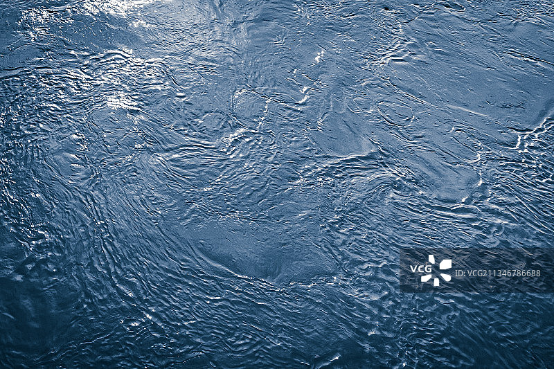 波纹水面特写图片素材