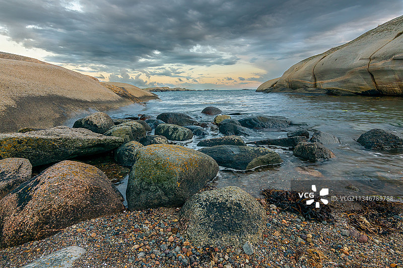 挪威斯塔avern的海景图片素材
