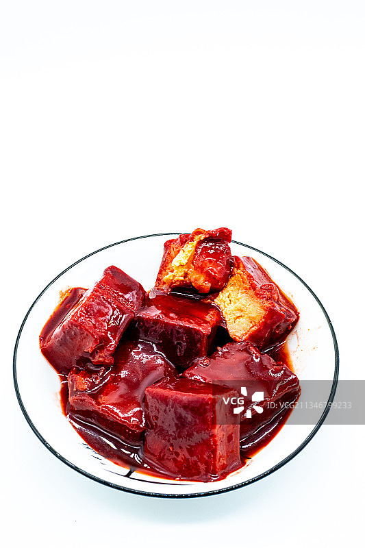 豆腐乳食品.红腐乳制品图片素材