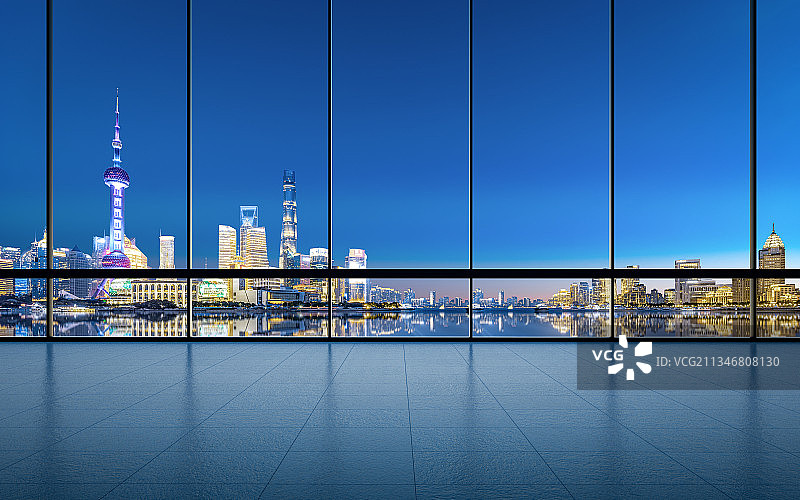 上海城市建筑空间图片素材