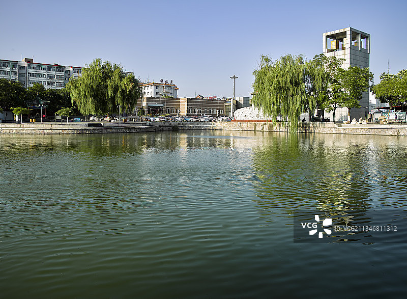 20180801中国 河北省 张家口市 宣化区 人民公园图片素材