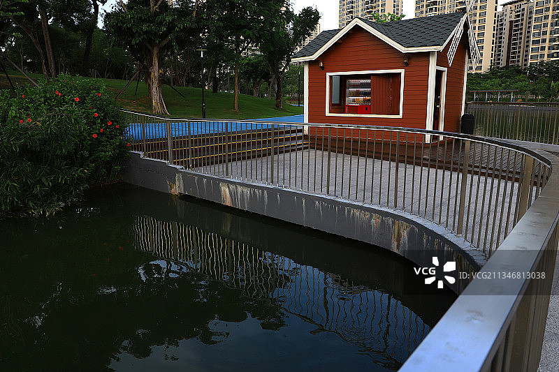 宁静小亭图片素材