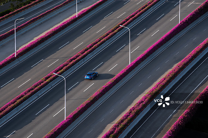 彩虹大道图片素材