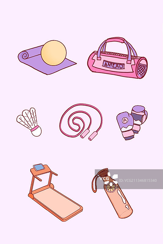 运动物品合集图片素材