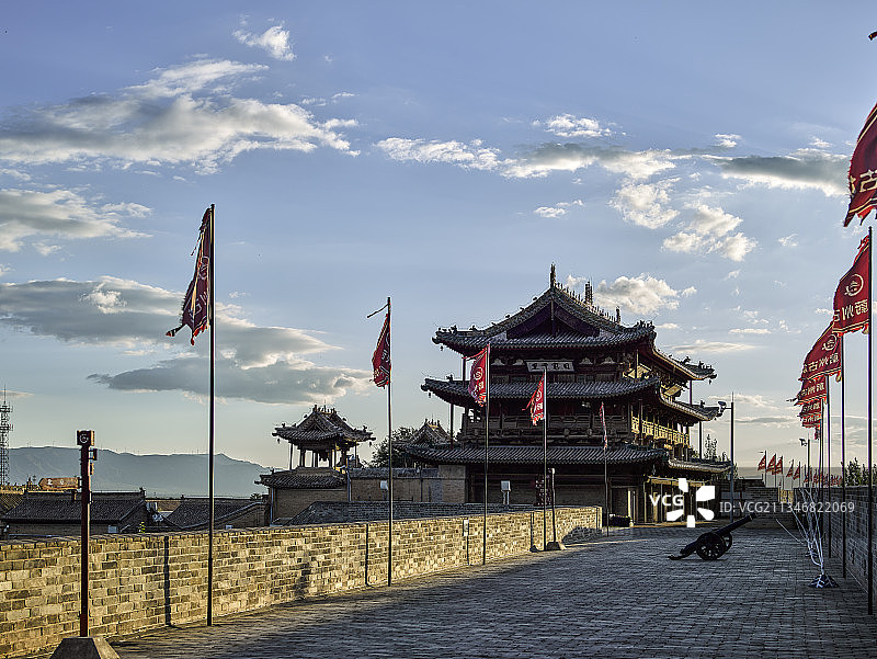 20180903中国 河北省 张家口市 蔚县 玉皇阁图片素材