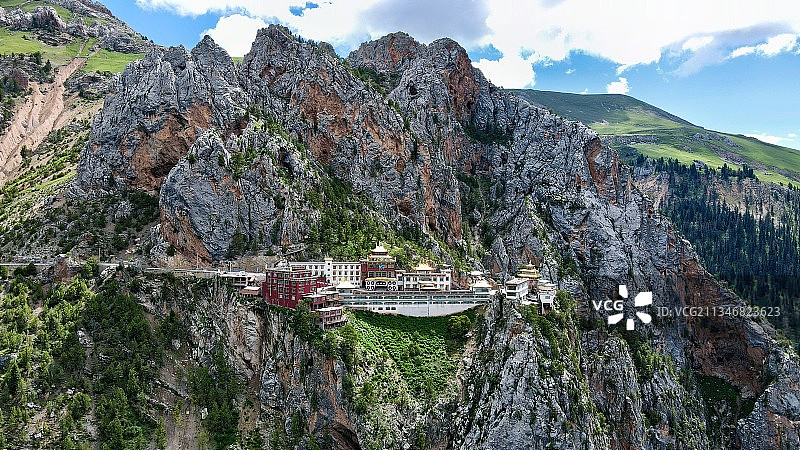 风光—尕尔寺图片素材