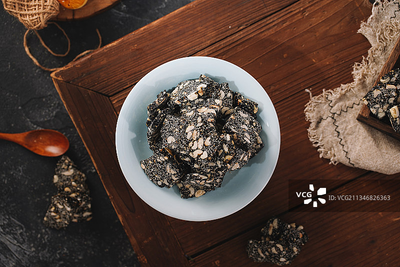 芝麻糖图片素材