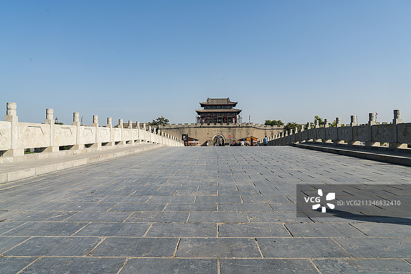 20180906中国 河北省 邯郸市 永年县 广府古城图片素材