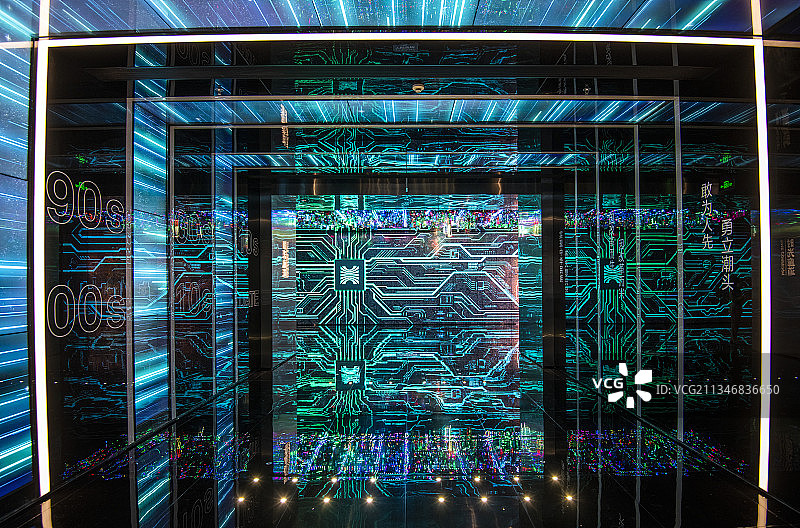 科技之门图片素材