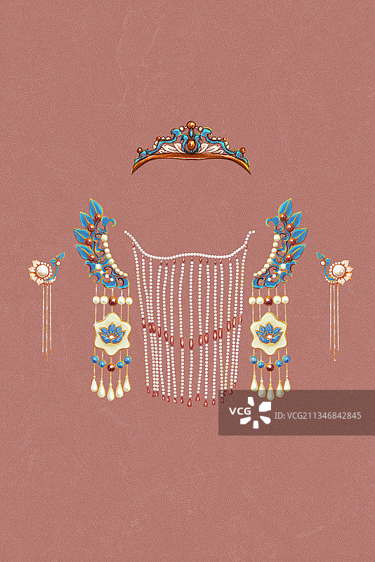 古风饰品图片素材