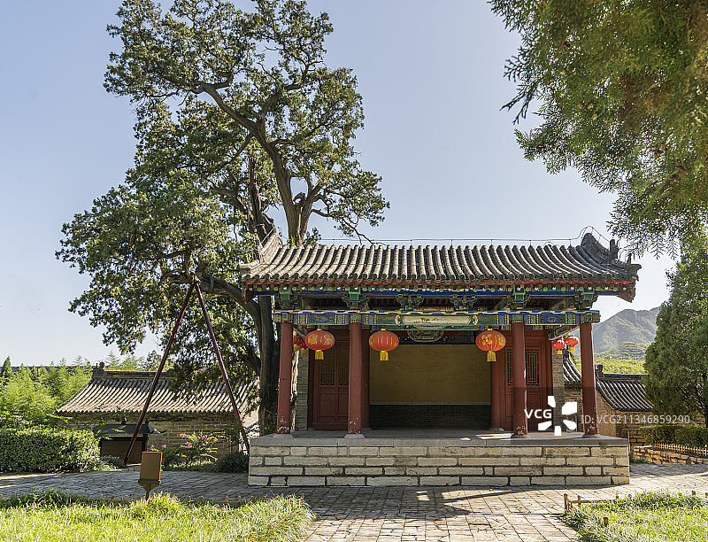 20180906中国 河北省 邢台市 内丘县 扁鹊庙图片素材