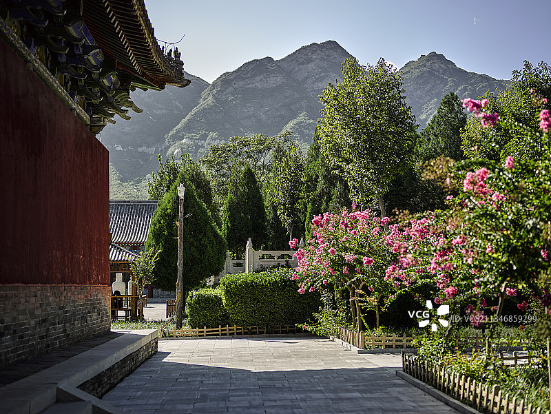 20180906中国 河北省 邢台市 内丘县 扁鹊庙图片素材