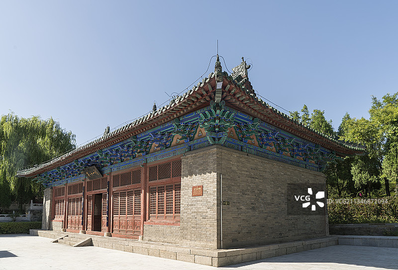 20180906中国 河北省 邢台市 内丘县 扁鹊庙图片素材