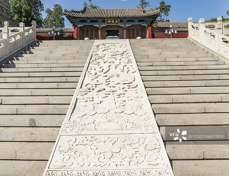 20180906中国 河北省 邢台市 内丘县 扁鹊庙图片素材