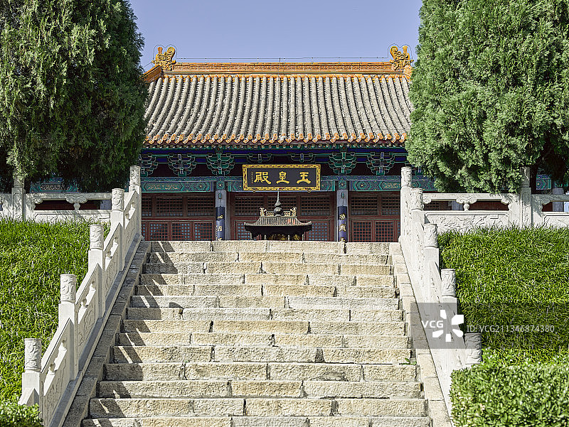 20180906中国 河北省 邢台市 内丘县 扁鹊庙图片素材