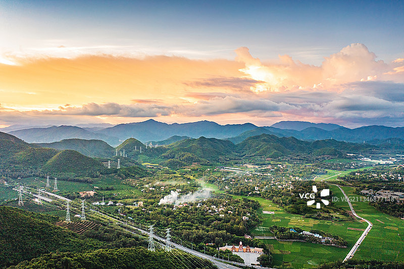 三亚市吉阳区安罗村图片素材