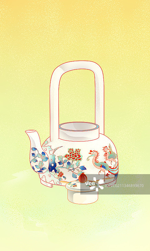 中国风白露插画图片素材