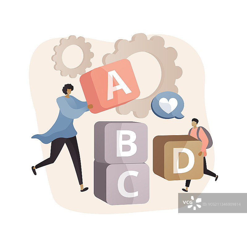 教育游戏抽象概念图片素材