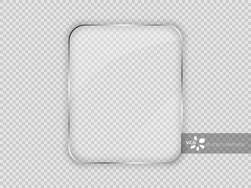 玻璃板在圆形垂直框架图片素材