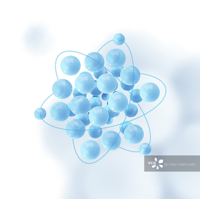 抽象分子图片素材