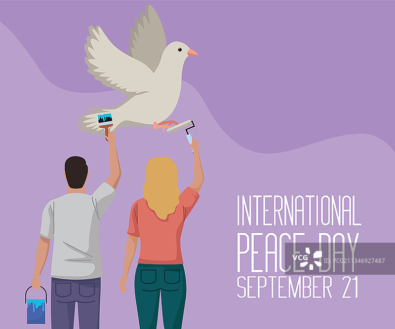 和平鸽图片素材