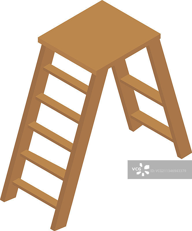 2.5D梯子图片素材