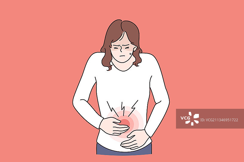 腹泻或便秘健康问题图片素材