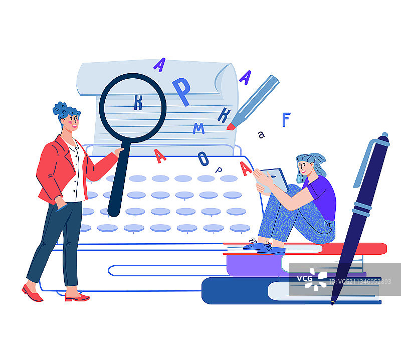 语法编辑和文案故事讲述图片素材