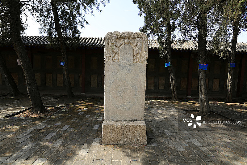 河北定州中山汉墓：“北庄子汉墓”出土碑刻图片素材