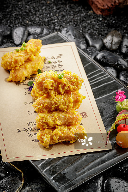 咸蛋黄焗南瓜图片素材