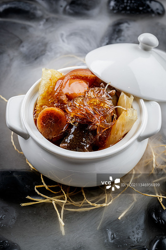 广东养生滋补佛跳墙图片素材