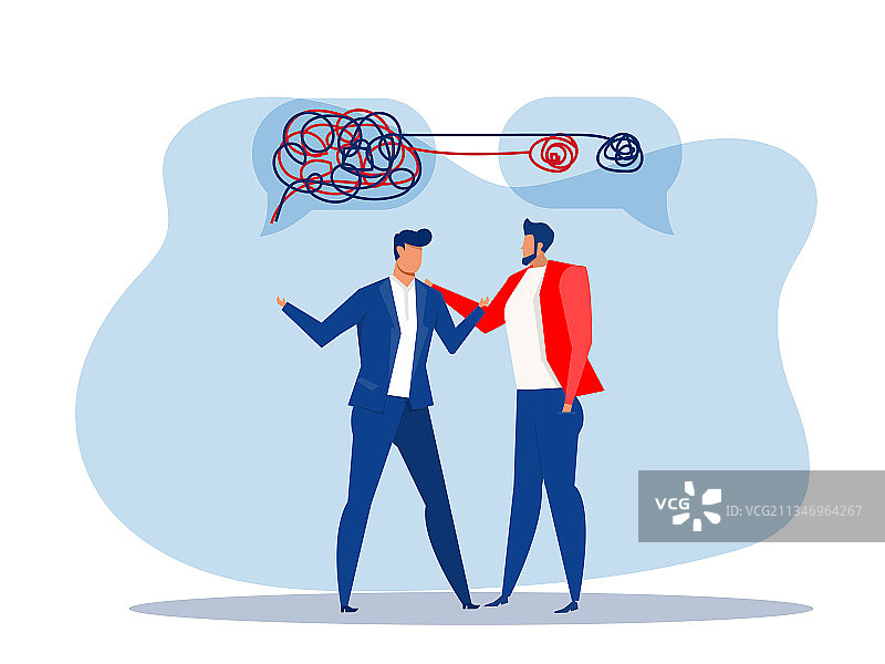 商务男人面临混乱，寻求心理健康帮助图片素材