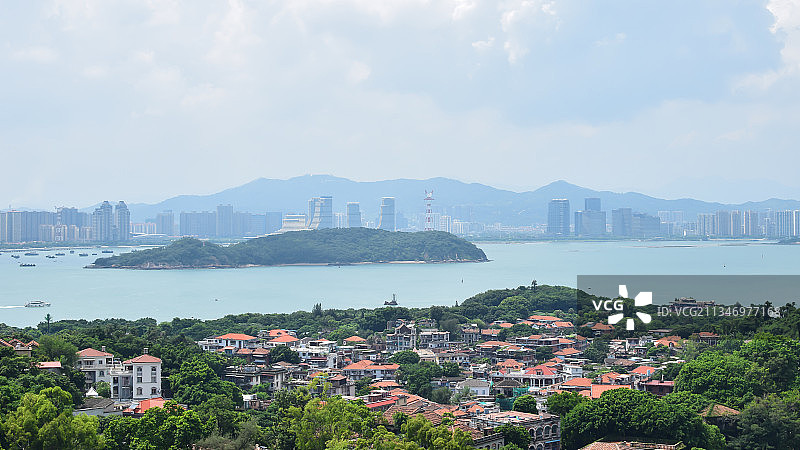 厦门市鼓浪屿风景名胜区-鼓浪屿码头遗迹图片素材