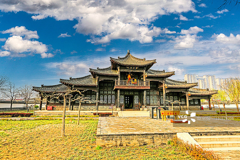河北定州贡院：魁阁号舍图片素材
