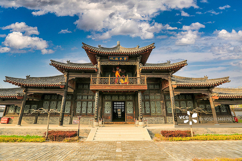 河北定州贡院：魁阁号舍图片素材